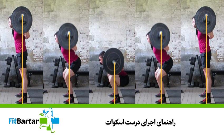 راهنمای اجرای درست اسکوات