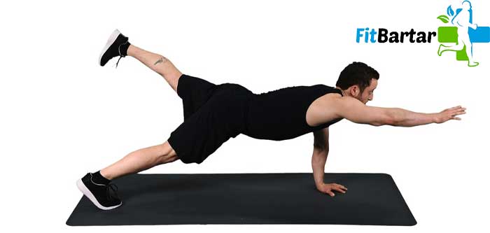 پلانک با دست و پا بالا