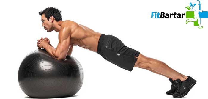 پلانک روی توپ