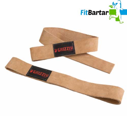 بند مچ چرم طبیعی Grizzly Fitness